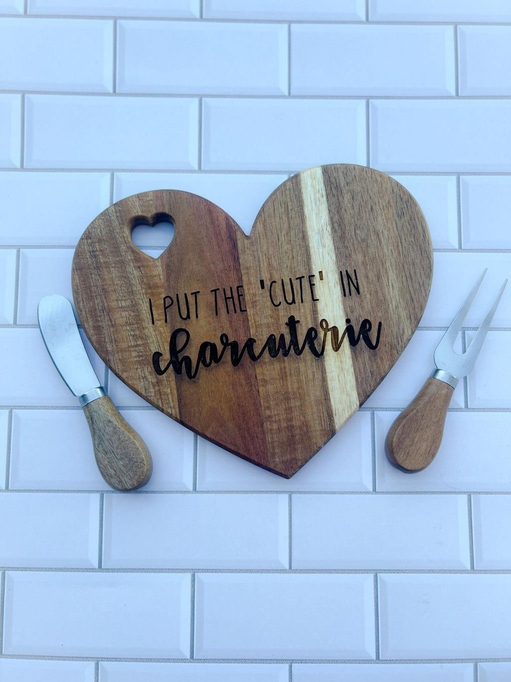 Valentine Charcuterie - Personalized Cheese Board - Wood Charcuterie Board - Valentine Gift -Housewarming - Wedding - Bridal Shower - Gift