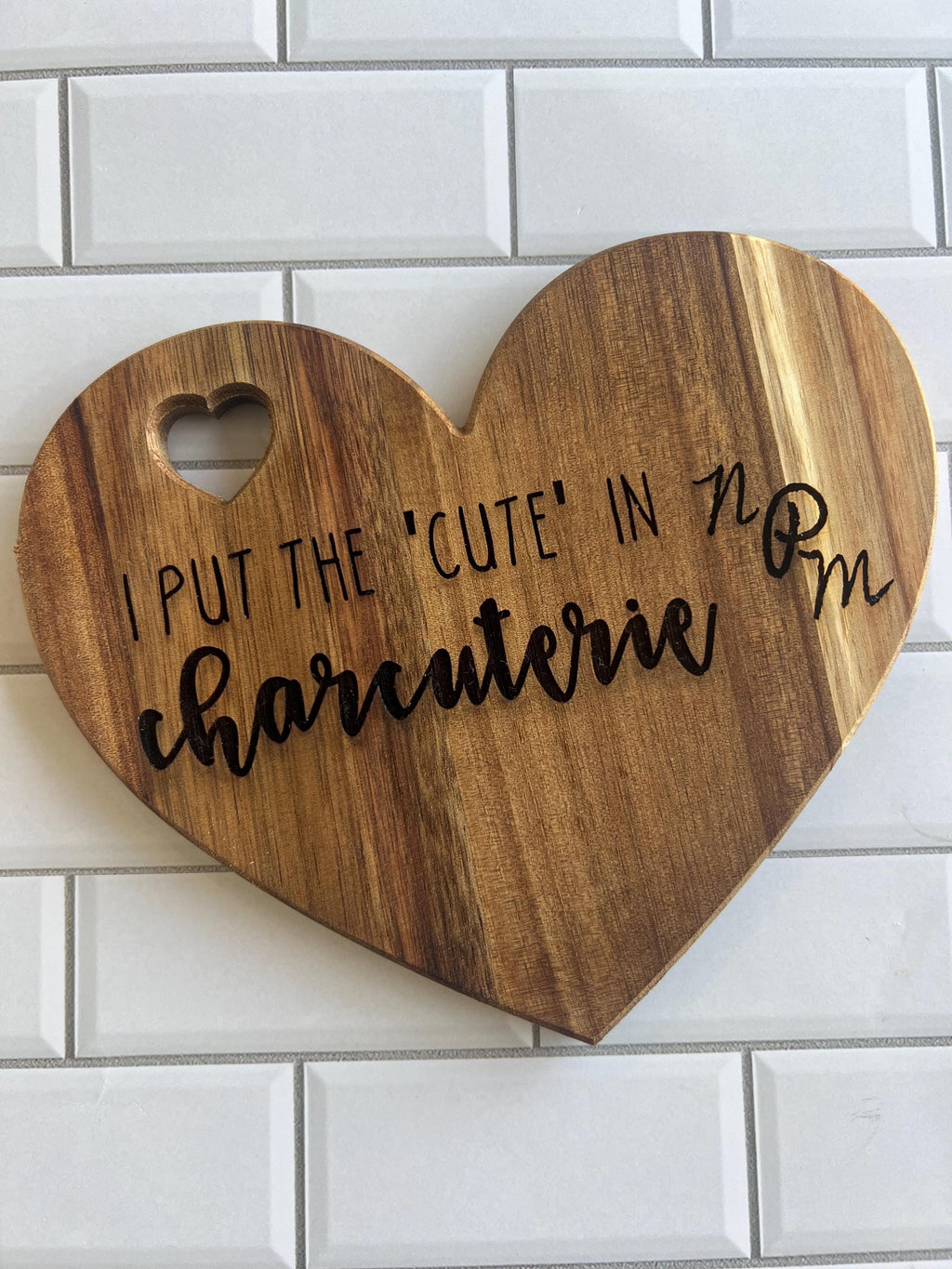 Valentine Charcuterie - Personalized Cheese Board - Wood Charcuterie Board - Valentine Gift -Housewarming - Wedding - Bridal Shower - Gift