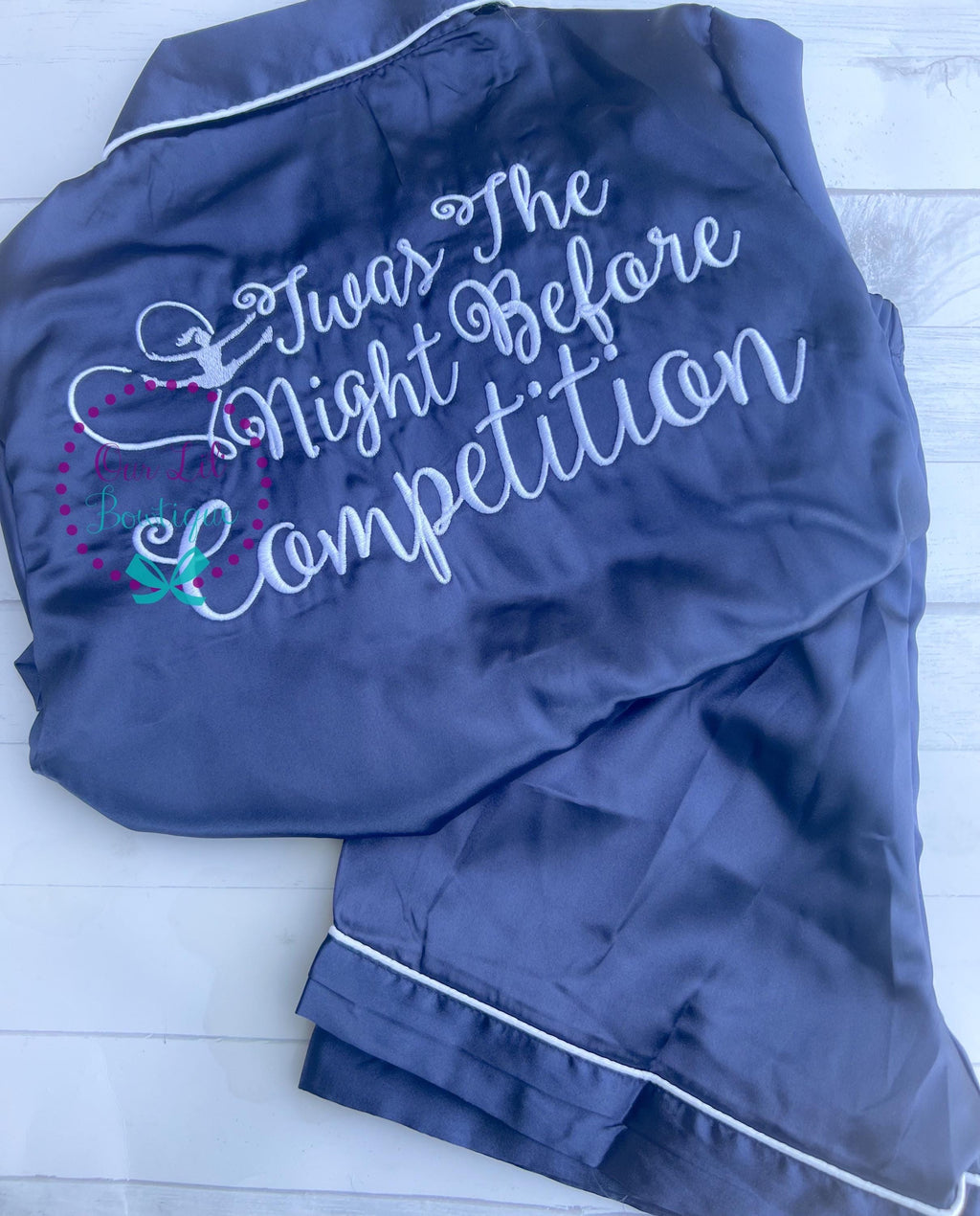 Cheer Pajamas - Cheer PJs - Cheer Birthday - Personalized Birthday Shirt - Night Before Competition - Kids Pajamas