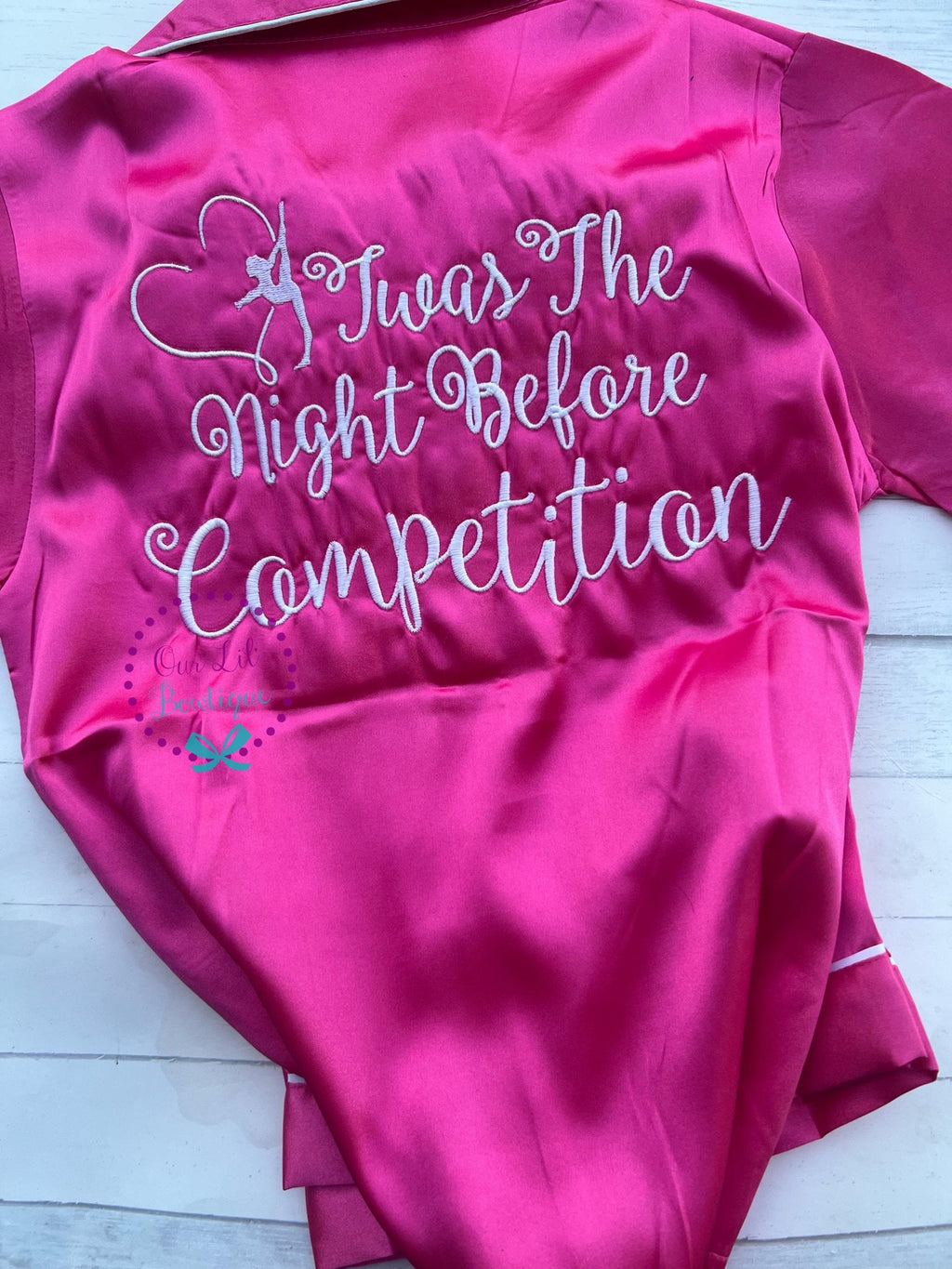 Gymnastics Pajamas - Gymnast PJs - Gymnast Birthday - Personalized Birthday Shirt - Night Before Competition - Kids Pajamas