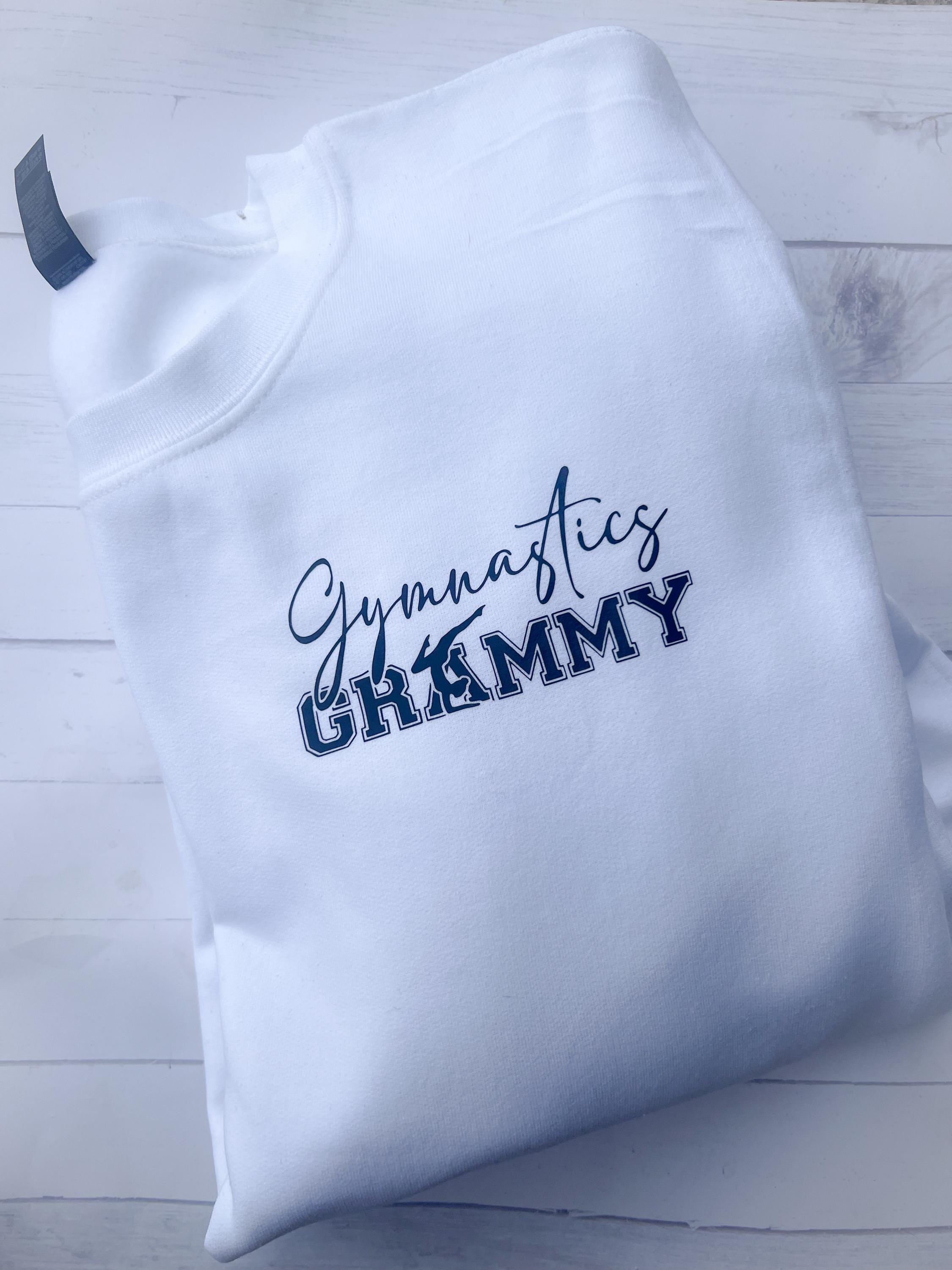 Personalized Gymnastics Grammy Shirt: Gymnastics Fan Apparel