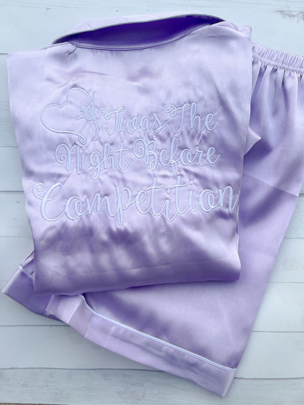 Dance Pajamas - Dance PJs - Dancer Birthday - Personalized Birthday Shirt - Night Before Competition - Kids Pajamas