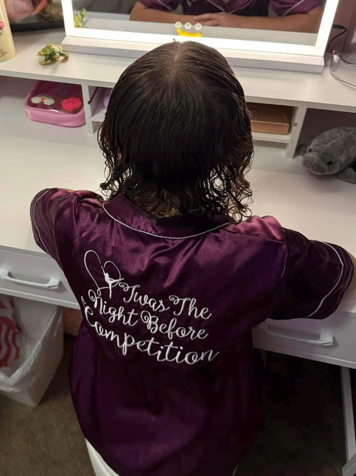 Dance Pajamas - Dance PJs - Dancer Birthday - Personalized Birthday Shirt - Night Before Competition - Kids Pajamas