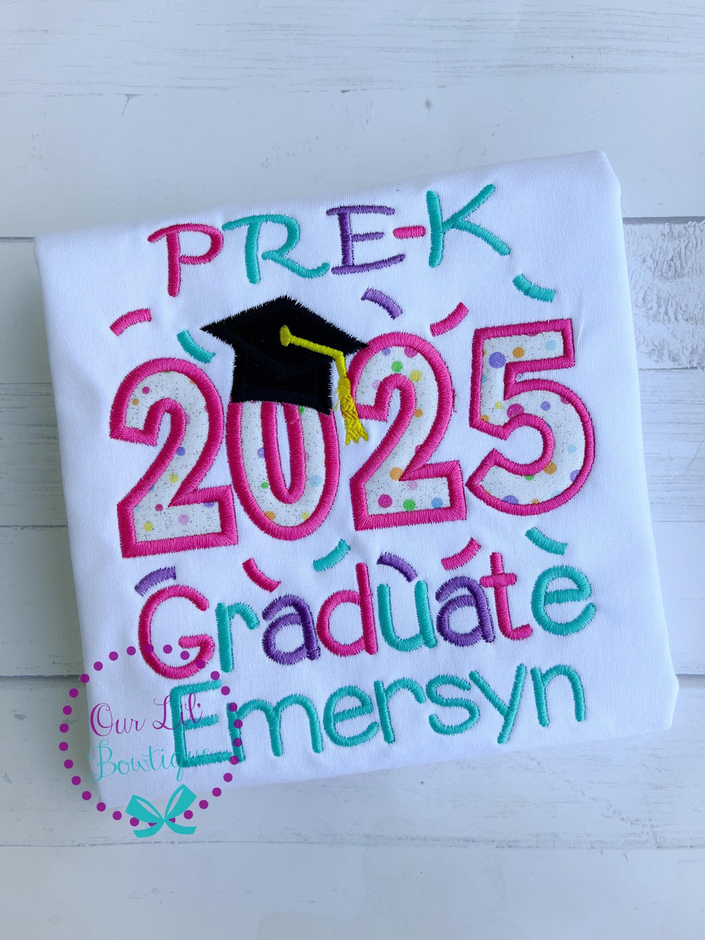 Graduation Shirt - Pre-K Graduation Shirt - Preschool Grad - Grad Shirt -Personalized Grad Shirt - Kindergarten Graduation - 2026 Grad - VPK