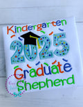 Graduation Shirt - Pre-K Graduation Shirt - Preschool Grad - Grad Shirt -Personalized Grad Shirt - Kindergarten Graduation - 2026 Grad - VPK