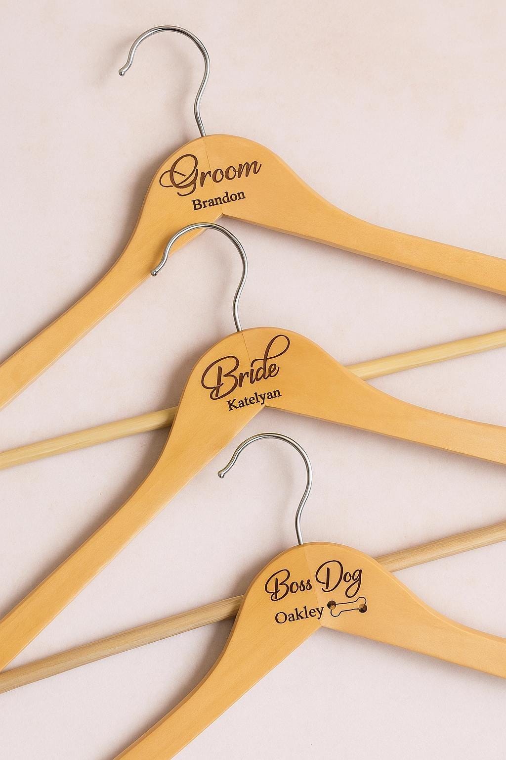 Wedding Personalized Hanger - Bride Hanger - Gifts - Personalized - Wedding Hangers - Bridesmaid Gifts -Dress Hanger