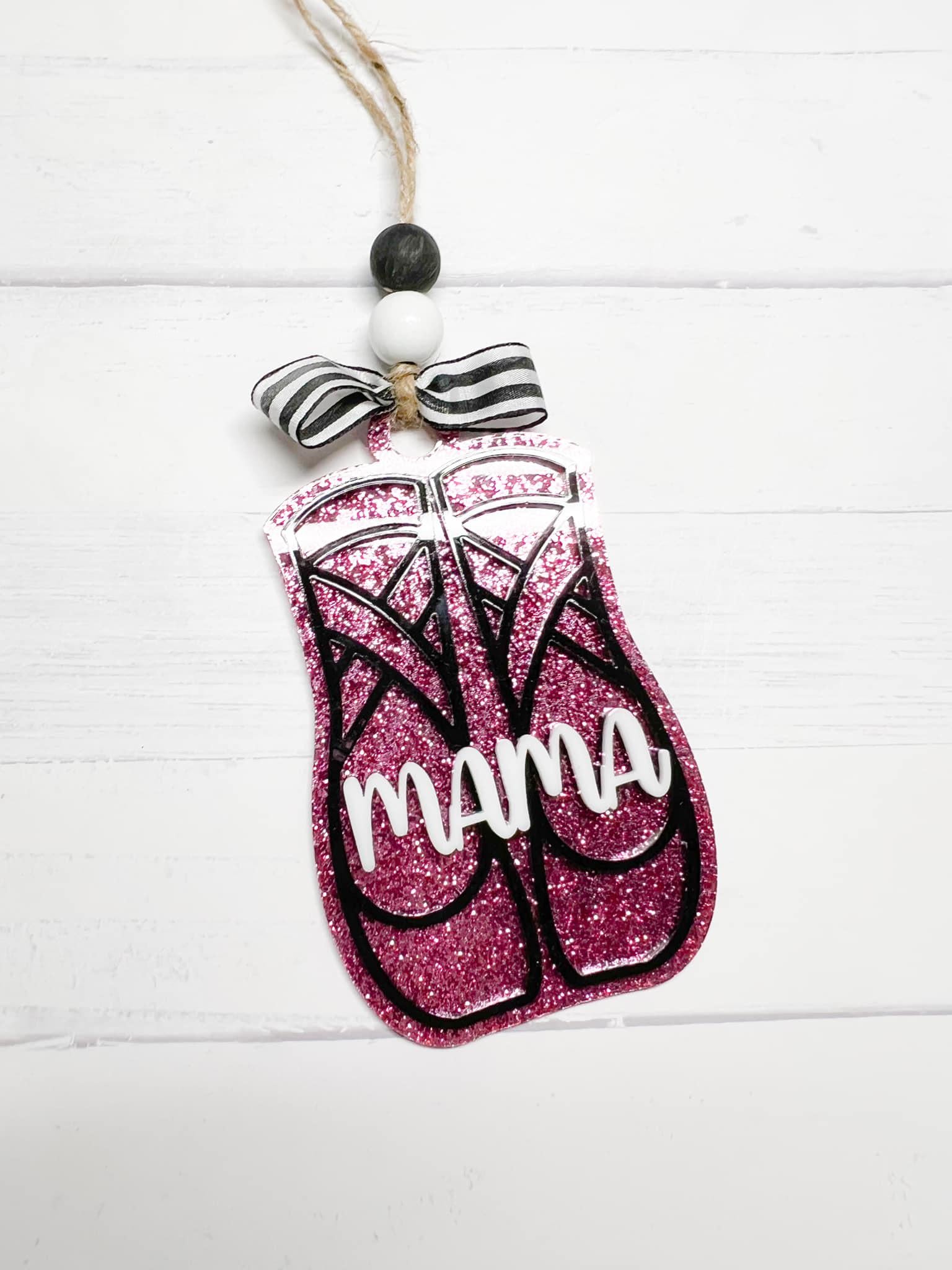 Dance Car Charm - Dance Mama - Car Charm - Dance Ornament - Acrylic Car Charm - Soccer Team Gift - Dance Teacher - Sports Car Charm