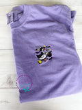 Halloween Goose Comfort Colors Tee - Monogrammed Women's T-Shirt - Hallowen Tee - Womens Shirt