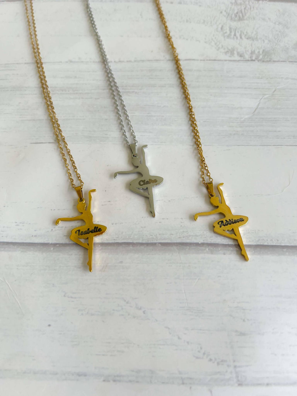 Dance Necklace - Personalized Necklace - Metal Necklace - Gifts for Mom - Mothers Day Gift - Monogram Gift - Dance Gift - Gift for Her