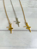 Dance Necklace - Personalized Necklace - Metal Necklace - Gifts for Mom - Mothers Day Gift - Monogram Gift - Dance Gift - Gift for Her