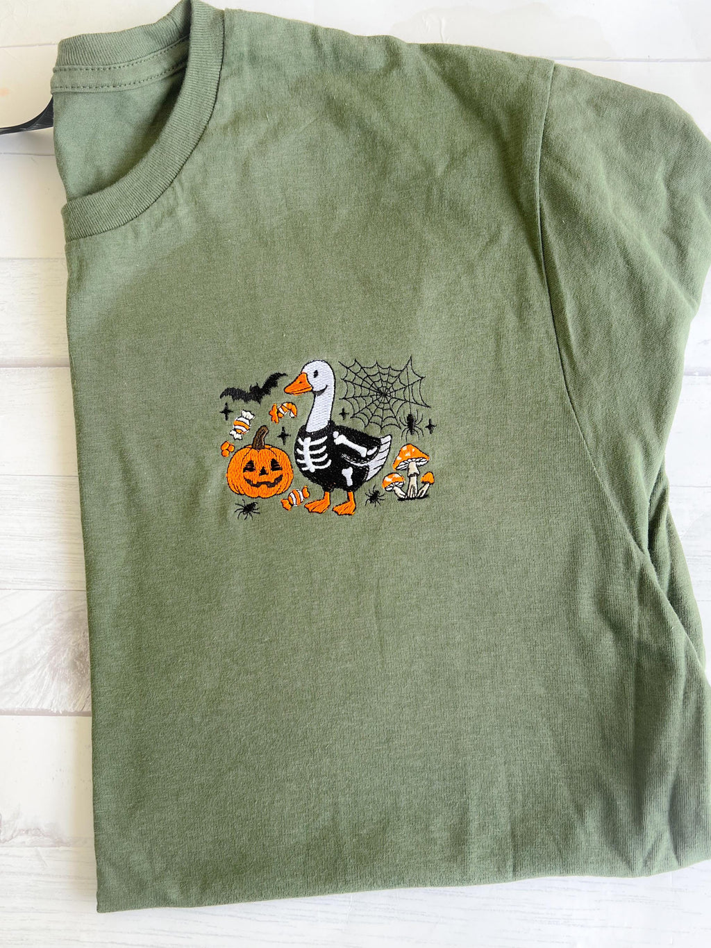 Halloween Goose T-Shirt: Comfort Colors Witch Tee