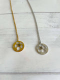 Soccer Necklace - Personalized Necklace - Metal Necklace - Gifts for Mom - Mothers Day Gift - Monogram Gift - Soccer Gift - Gift for Her