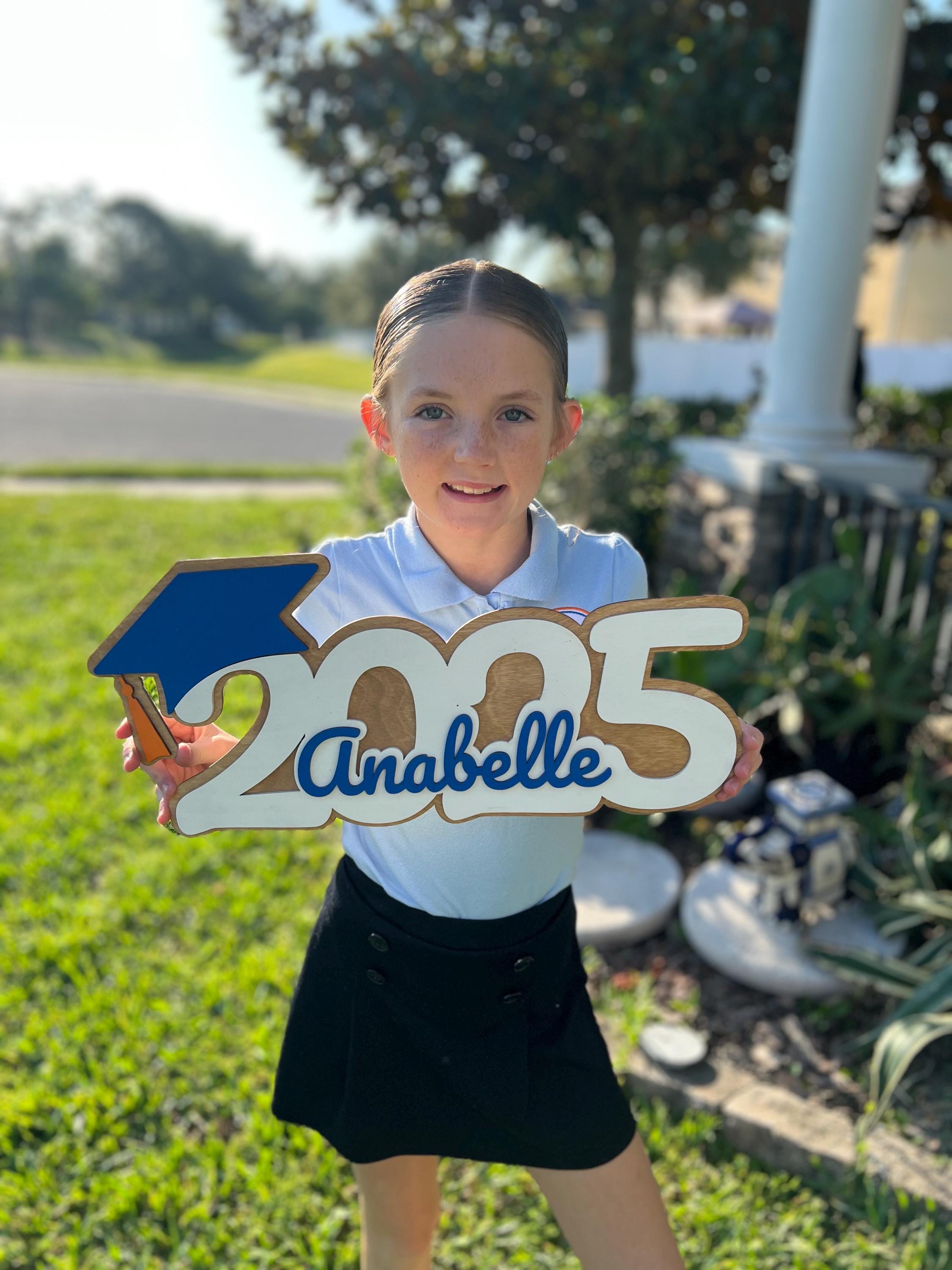 Class of School Sign - Last Day of Sign - Back to School Sign - End of School Pictures - Interchangeable Sign - Graduation Sign
