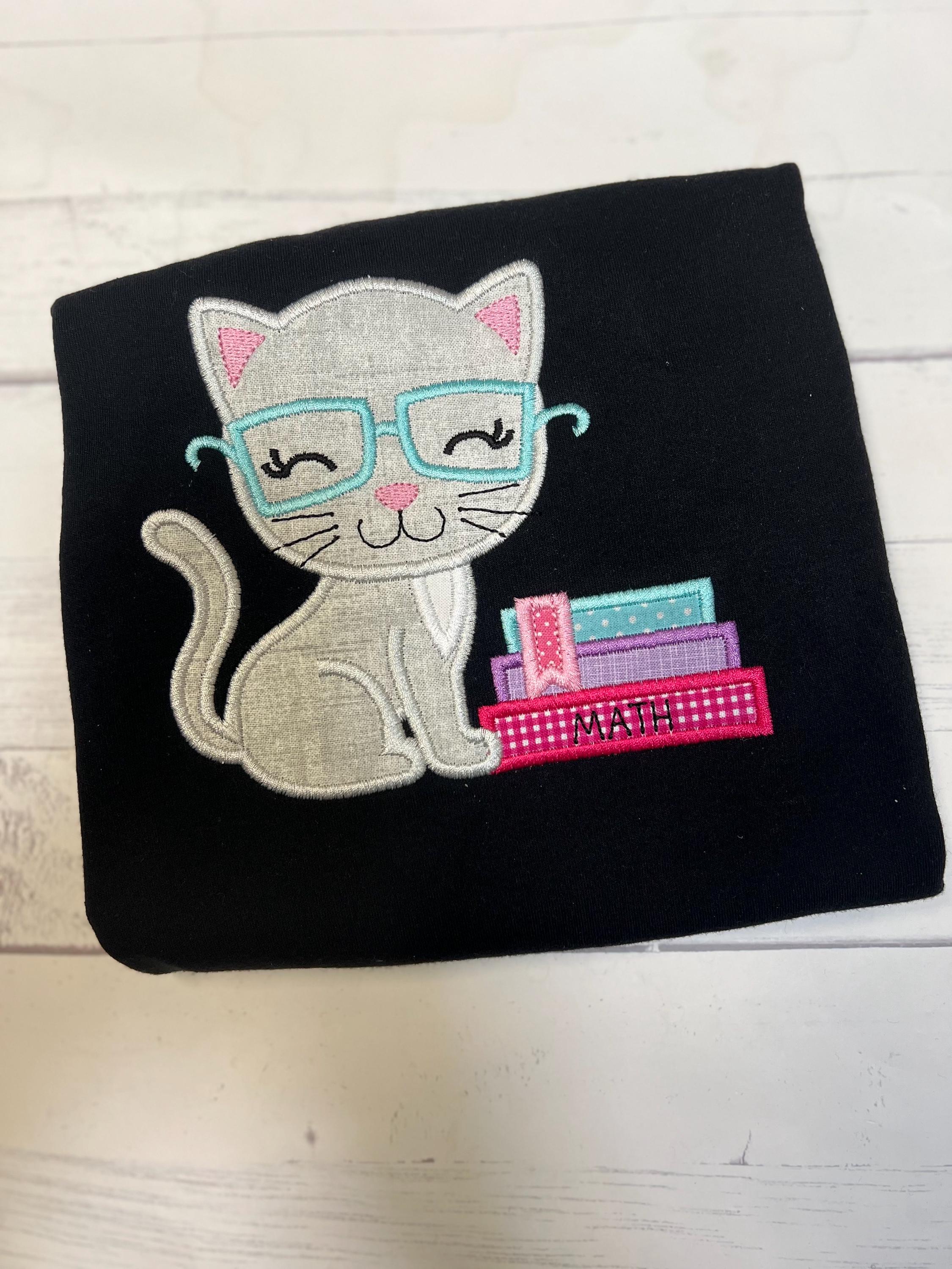School Shirt - Cat Shirt - School Shirt - Preschool Shirt - Back to School Shirt - Kindergarten Shirt - Girl Back to School - Kitty - Cat