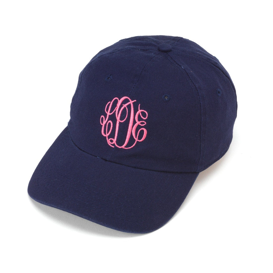 Personalized Monogram Baseball Hat: Custom Initial Cap