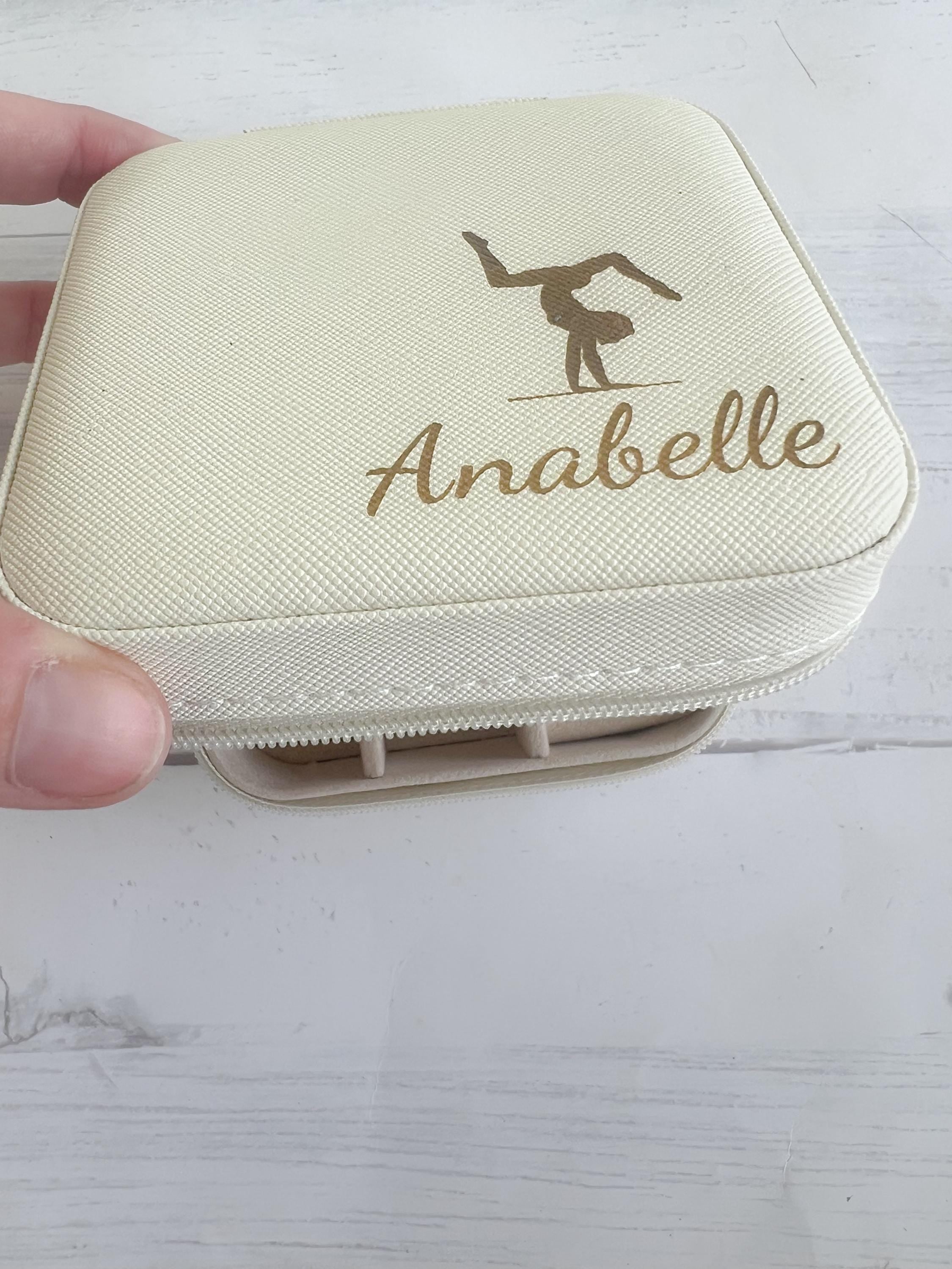 Gymnastics Jewelry Case - Travel Accessories - Travel Case - Gift for Gymnast