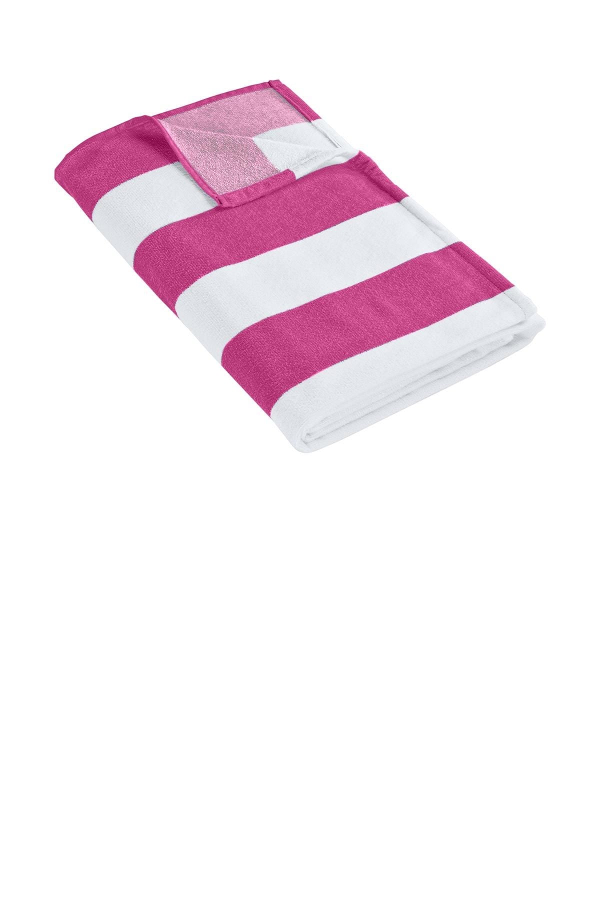 Personalized Beach Towel: Embroidered Monogram, 100% Cotton