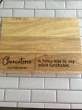 Charcuterie Board - Large Cutting Board - Shar-KOO-tar-ee - Board - Laser Engraved Cutting Board - Housewarming Gift -Gift