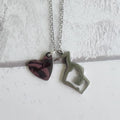 Gymnastics Necklace - Personalized Necklace - Metal Necklace - Gifts for Mom - Mothers Day Gift - Monogram Gift - Gymnastics Gift
