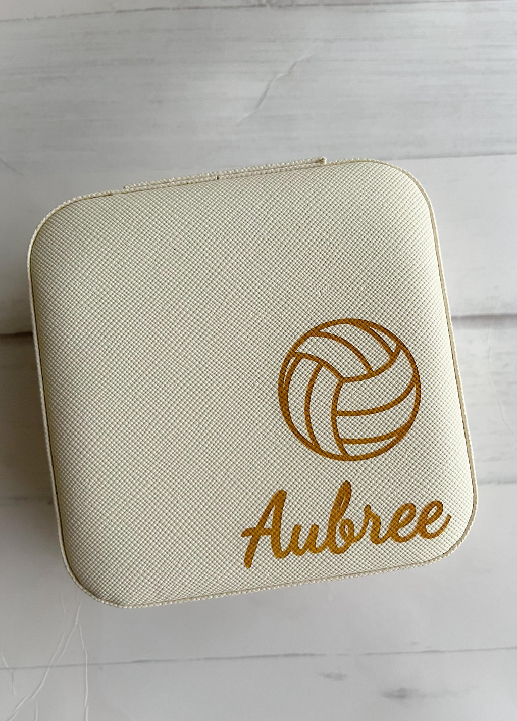 Volleyball Jewelry Case - Travel Accessories - Travel Case - Gift for Volleyball Team