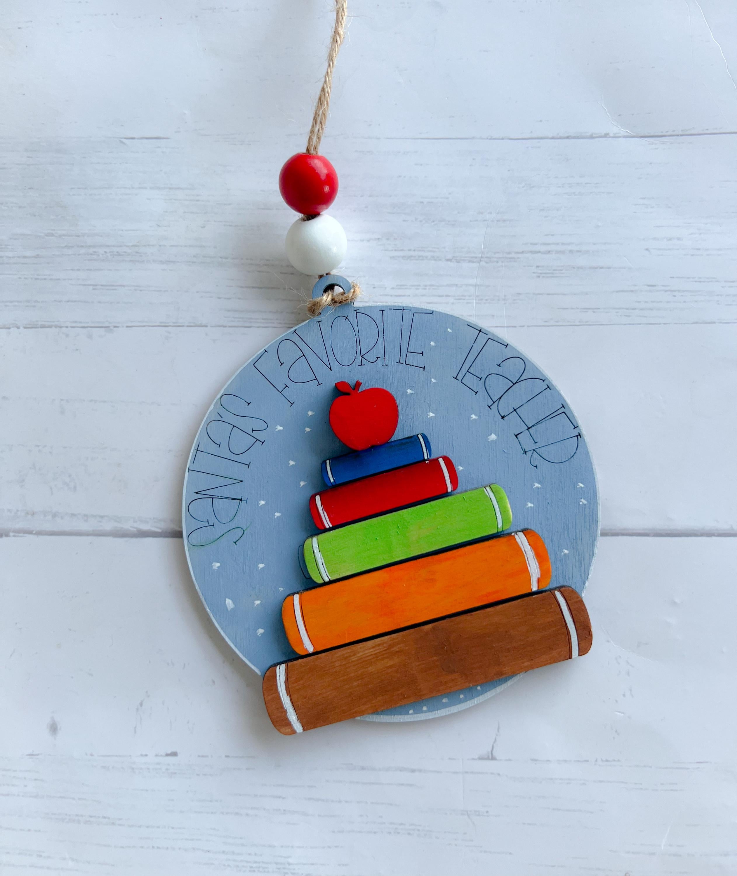 Christmas Ornament - Book Ornament - Book Lover Gift - Librarian Ornament - Book Club Gift