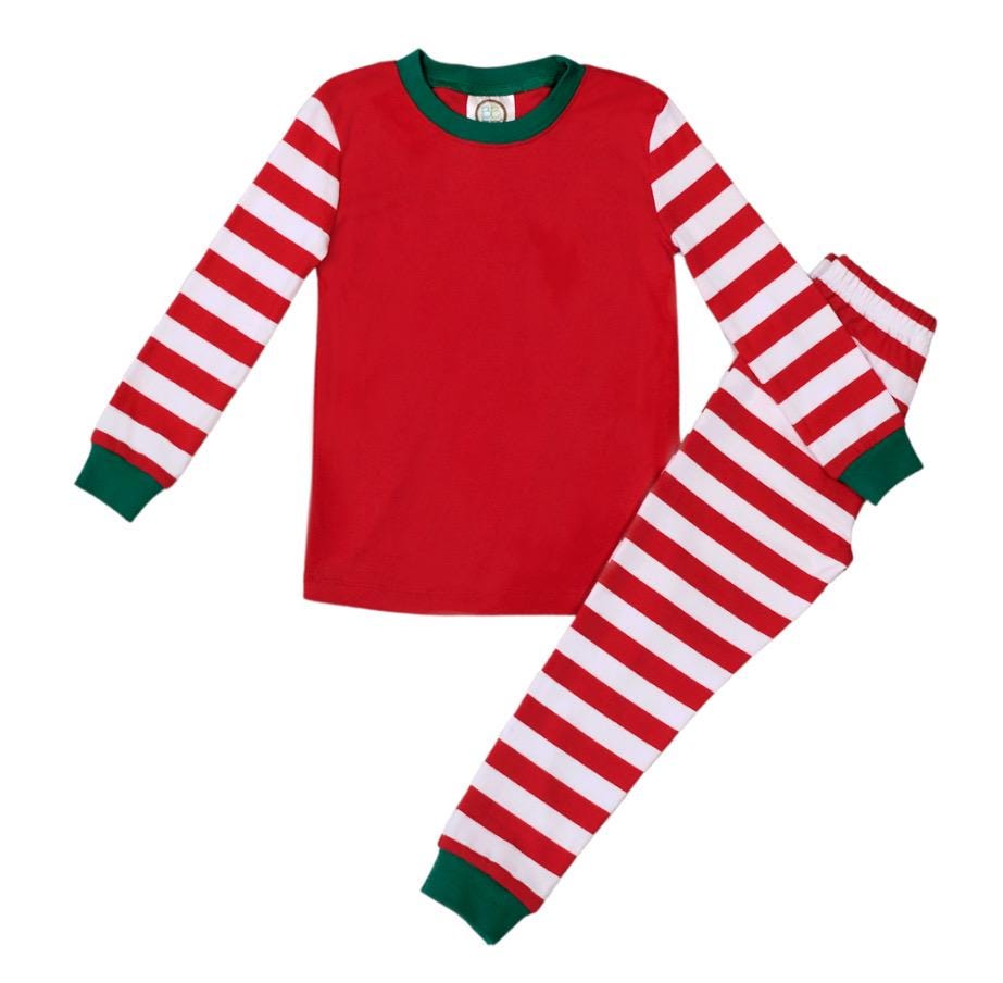 PRE-ORDER Santa Pajamas - Christmas Pajamas - Santa PJs-Girls Christmas Pajamas - Boys Christmas Pajamas - Santa Christmas - Matching PJS
