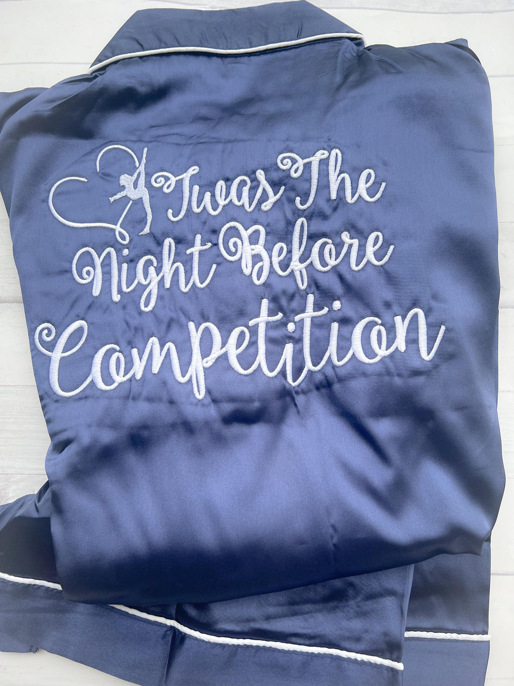 Gymnastics Pajamas - Gymnast PJs - Gymnast Birthday - Personalized Birthday Shirt - Night Before Competition - Kids Pajamas