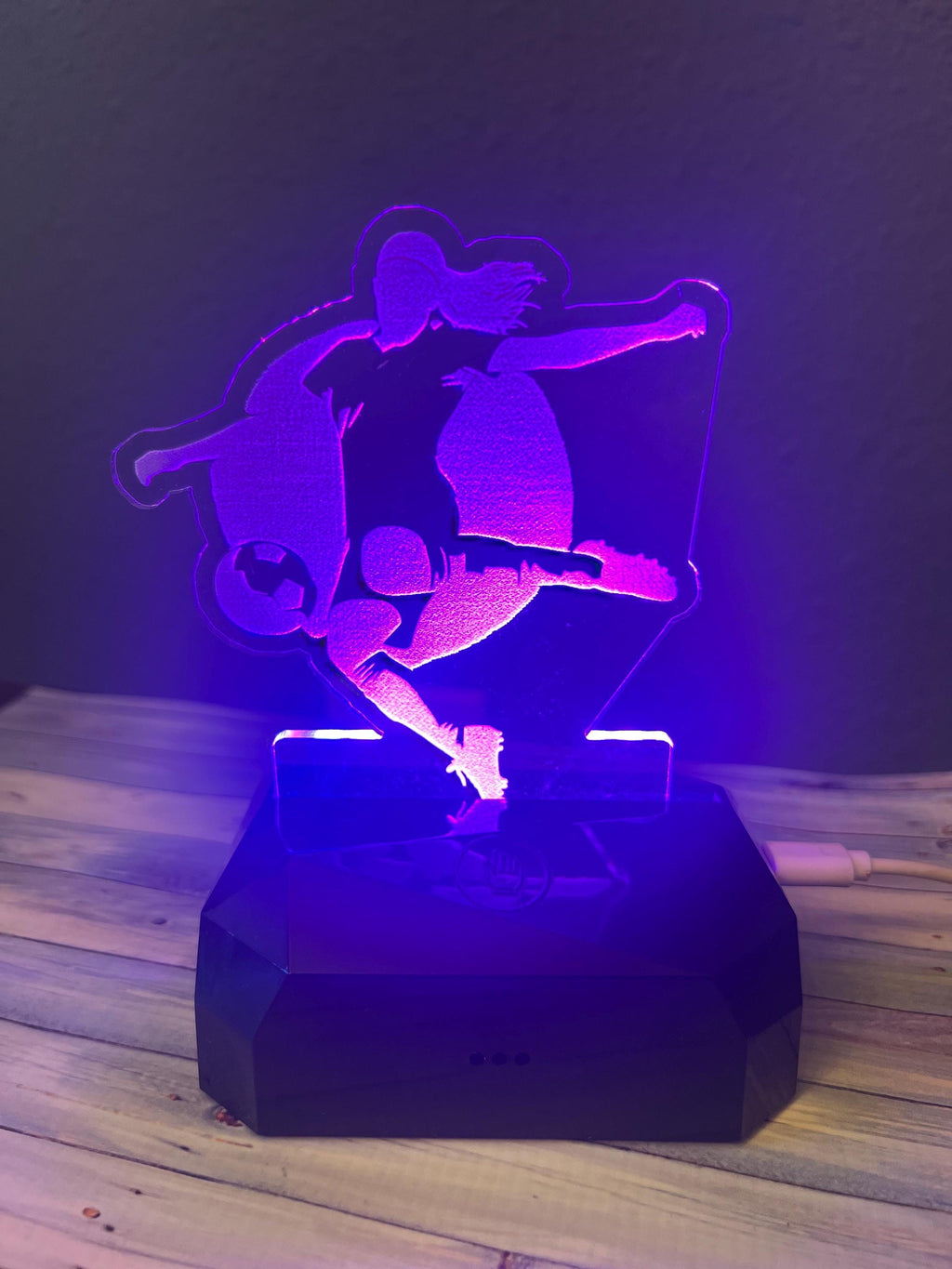 Sports LED Light - Nightlight - Gift for Kids - Sports Gift - Personalized - Sports Room Decor - Custom Nightlight