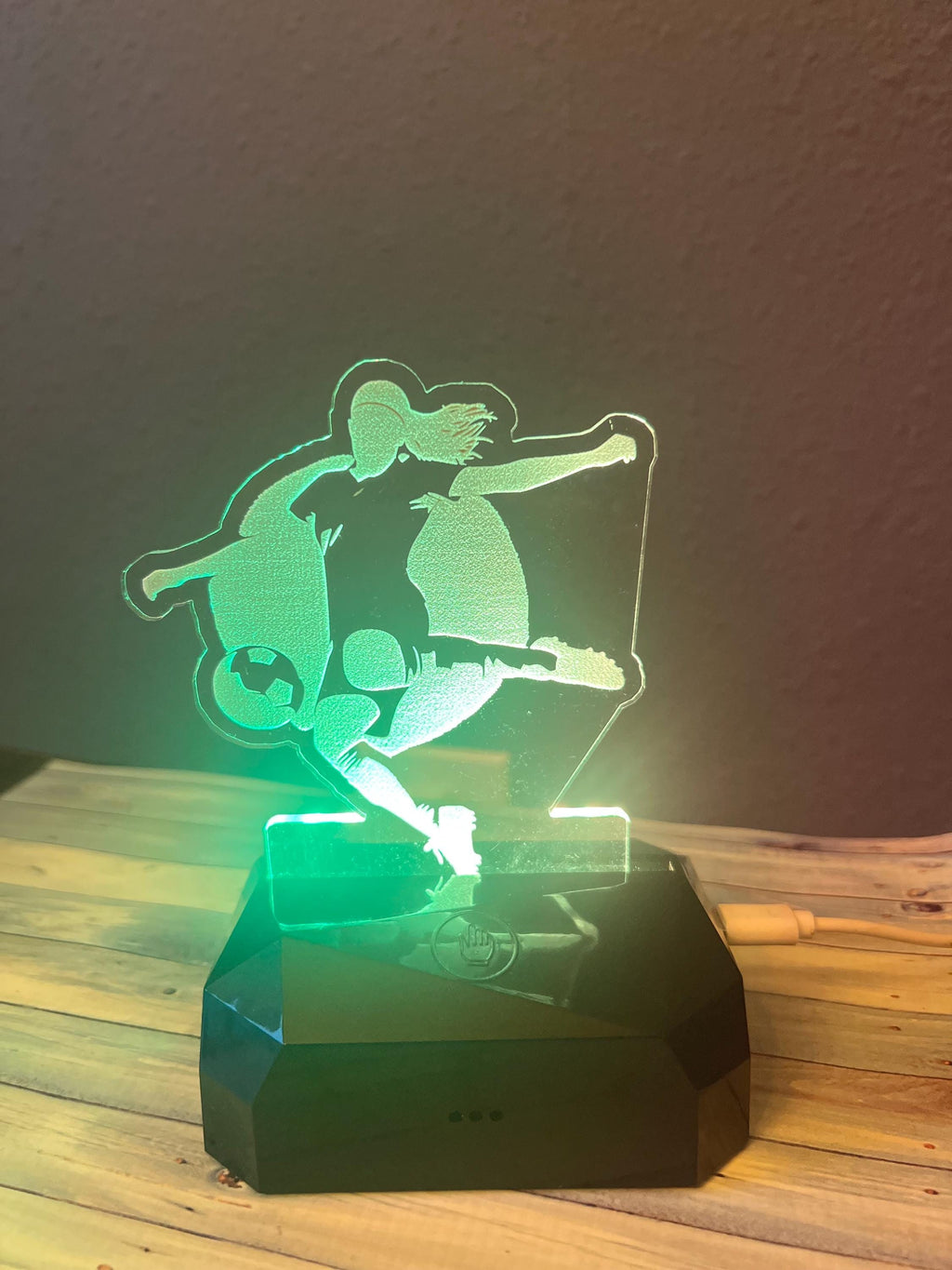 Sports LED Light - Nightlight - Gift for Kids - Sports Gift - Personalized - Sports Room Decor - Custom Nightlight