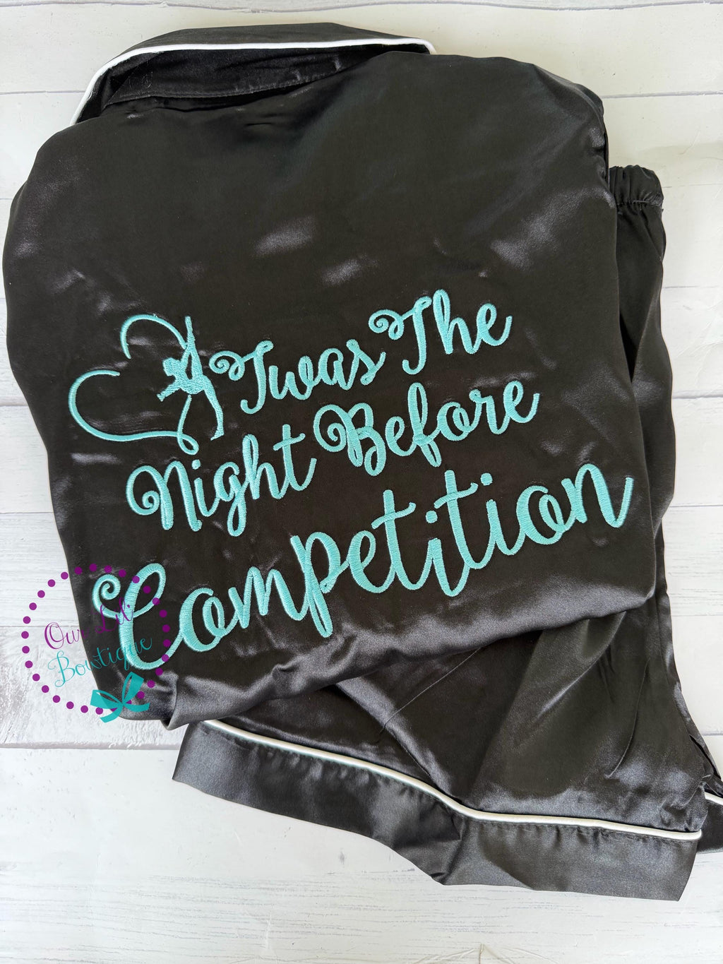 Gymnastics Pajamas - Gymnast PJs - Gymnast Birthday - Personalized Birthday Shirt - Night Before Competition - Kids Pajamas