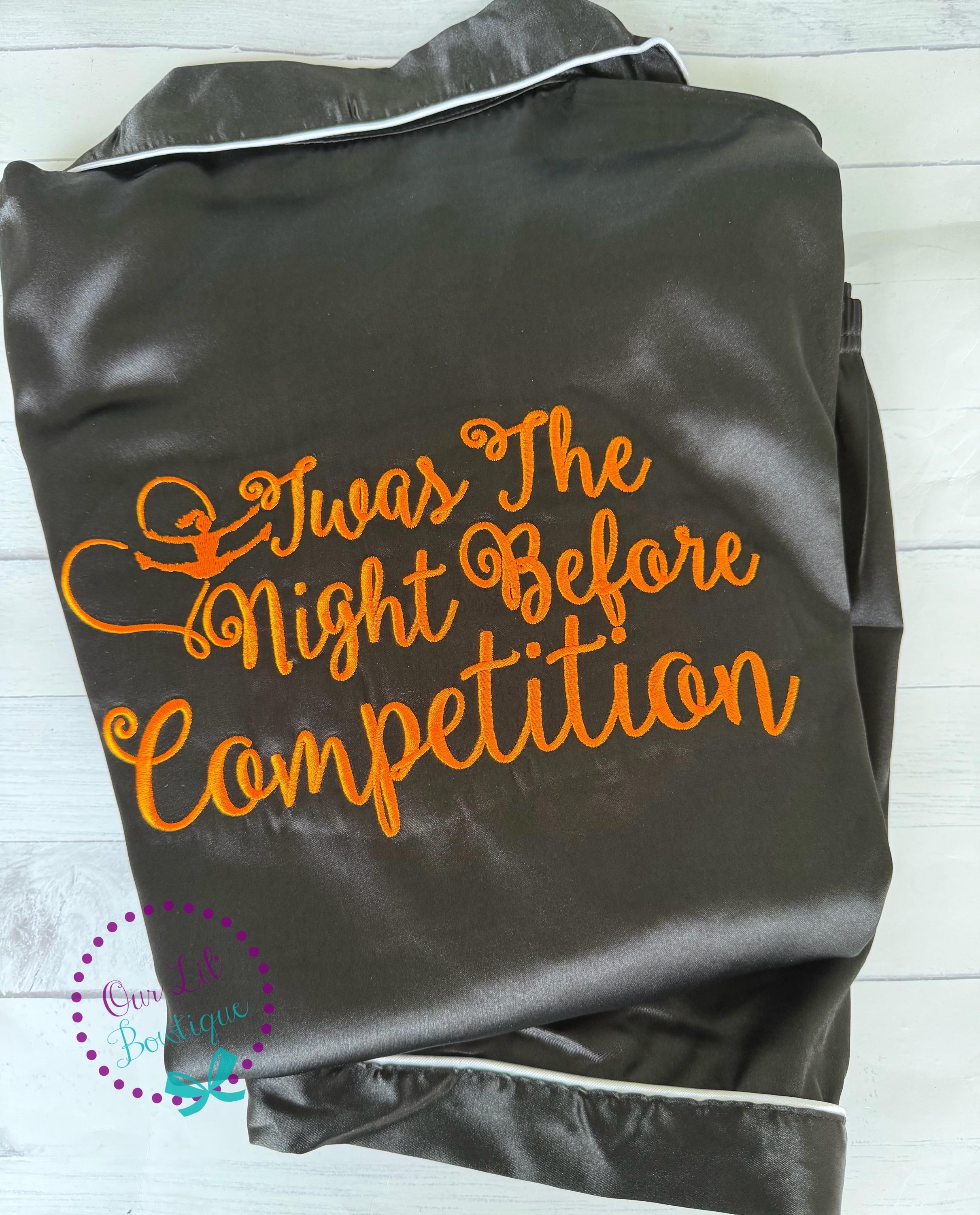 Cheer Pajamas - Cheer PJs - Cheer Birthday - Personalized Birthday Shirt - Night Before Competition - Kids Pajamas