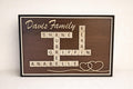 Family Name Sign - Mothers Day Gift - Gift for Mom - Laser Engraved - Puzzle Pieces Sign