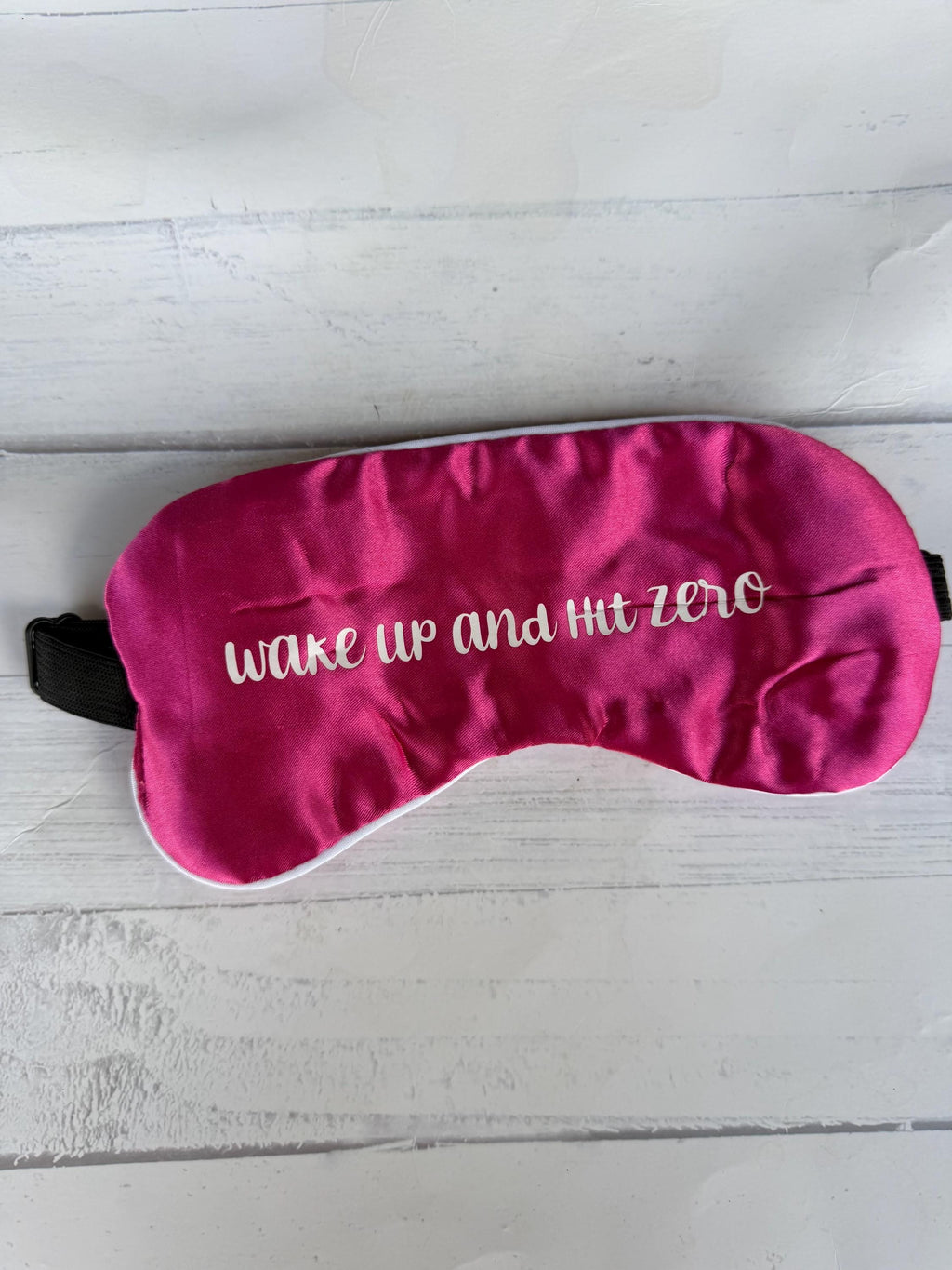 Twas the Night Before Competition Eye Mask - Wake Up and Hit Zero Eye Mask - Competition Eye Mask - Kids Eye Mask