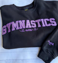 Gymnastics Mom Sweatshirt - Gymnast - Glitter - Gymnastics Grandma