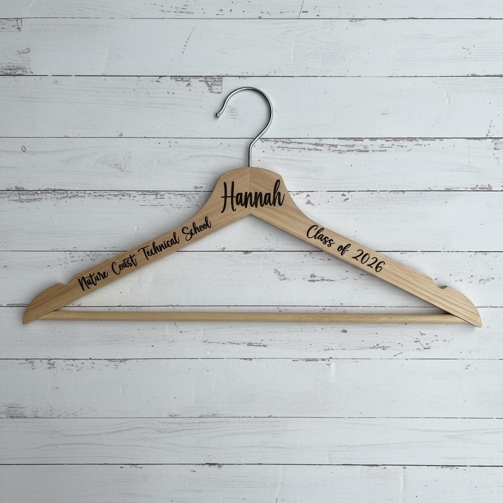 Graduation Hanger - Personalized Hanger - Team Hangers - Gifts - Dress Hanger - Cap and Gown Pictures - Graduation Gift