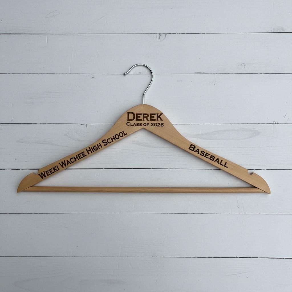 Graduation Hanger - Personalized Hanger - Team Hangers - Gifts - Dress Hanger - Cap and Gown Pictures - Graduation Gift