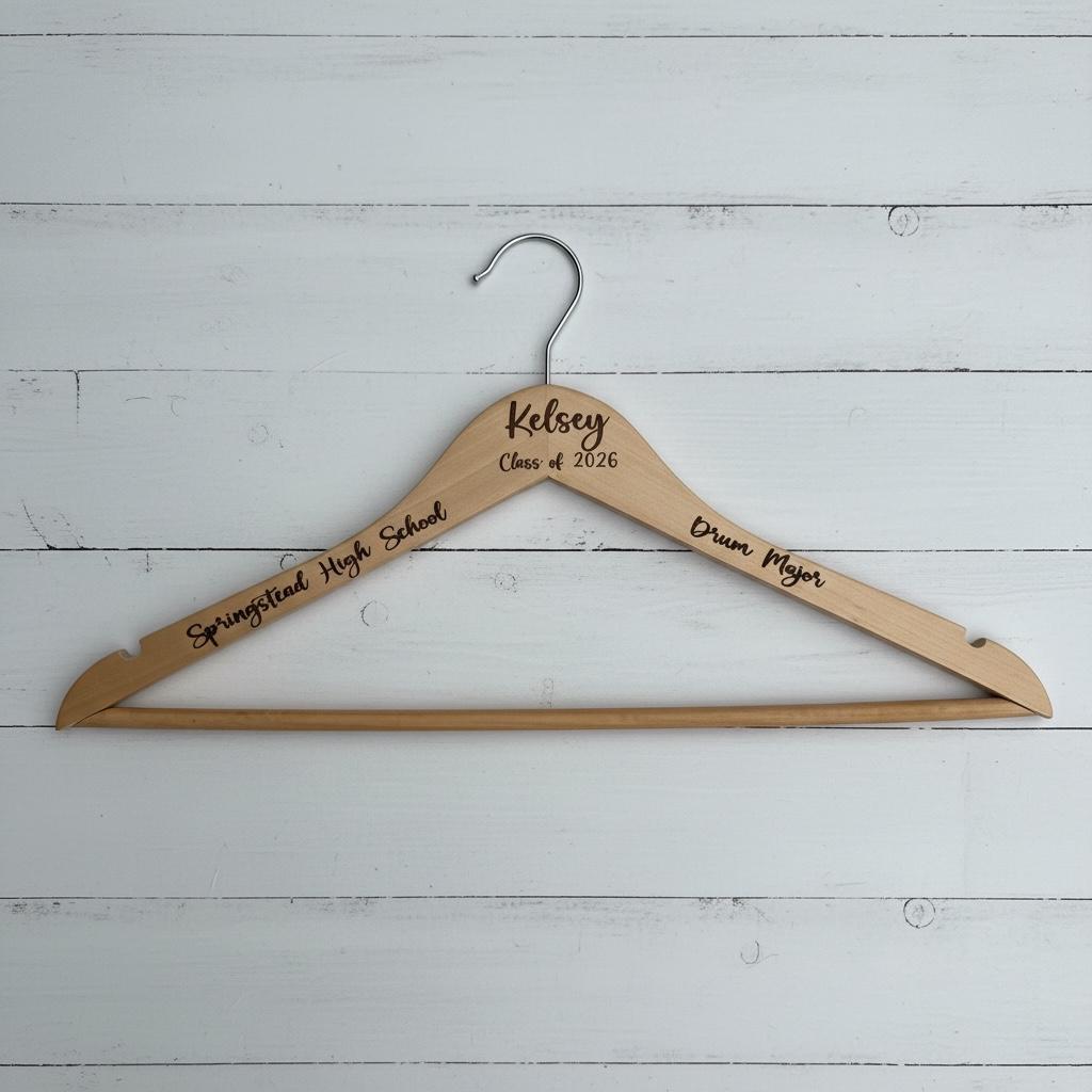 Graduation Hanger - Personalized Hanger - Team Hangers - Gifts - Dress Hanger - Cap and Gown Pictures - Graduation Gift