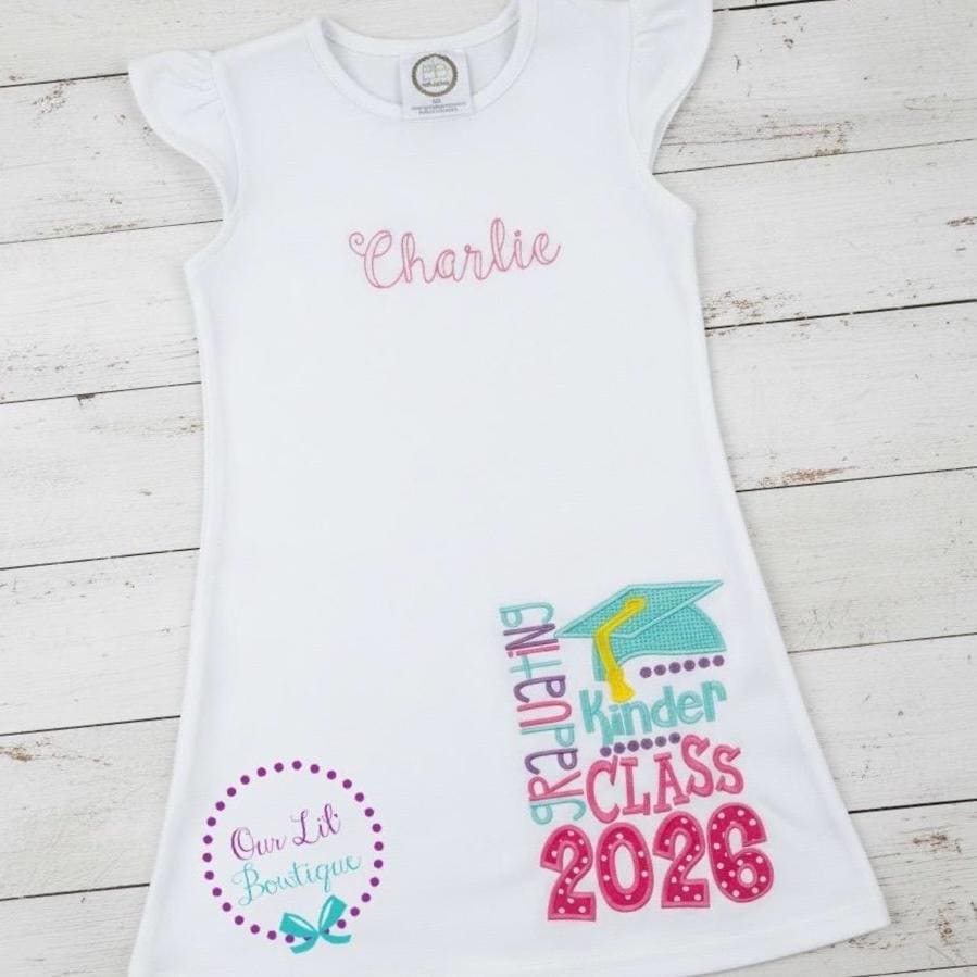 Graduation Shirt - Pre-K Graduation Shirt - Preschool Grad - Grad Shirt -Personalized Grad Shirt - Kindergarten Graduation - 2026 Grad