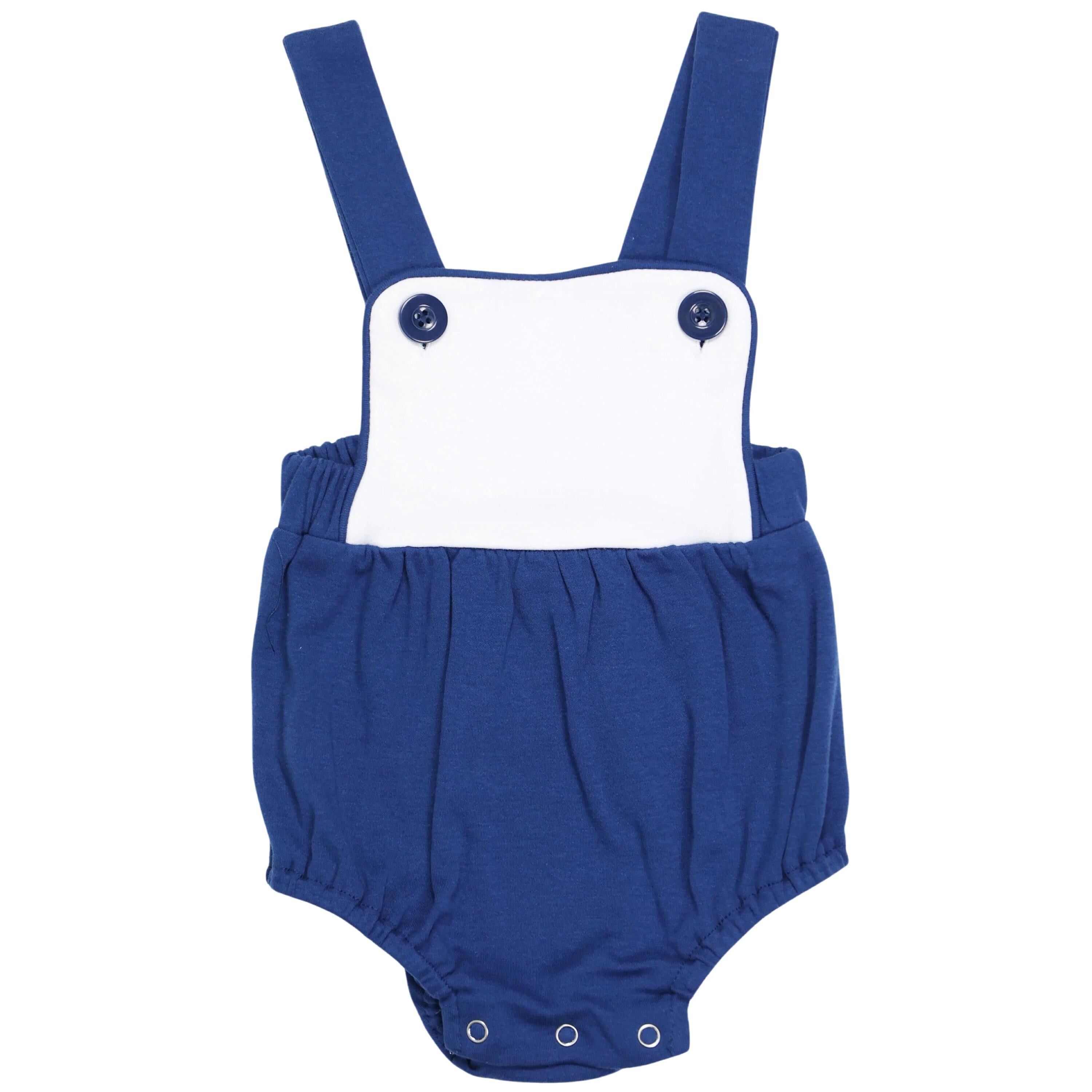 Cotton Monogrammed Sunsuit - Girls Monogrammed Sunsuit - Cotton Sunsuit - Personalized Toddler Outfit - Girls Romper- Summer