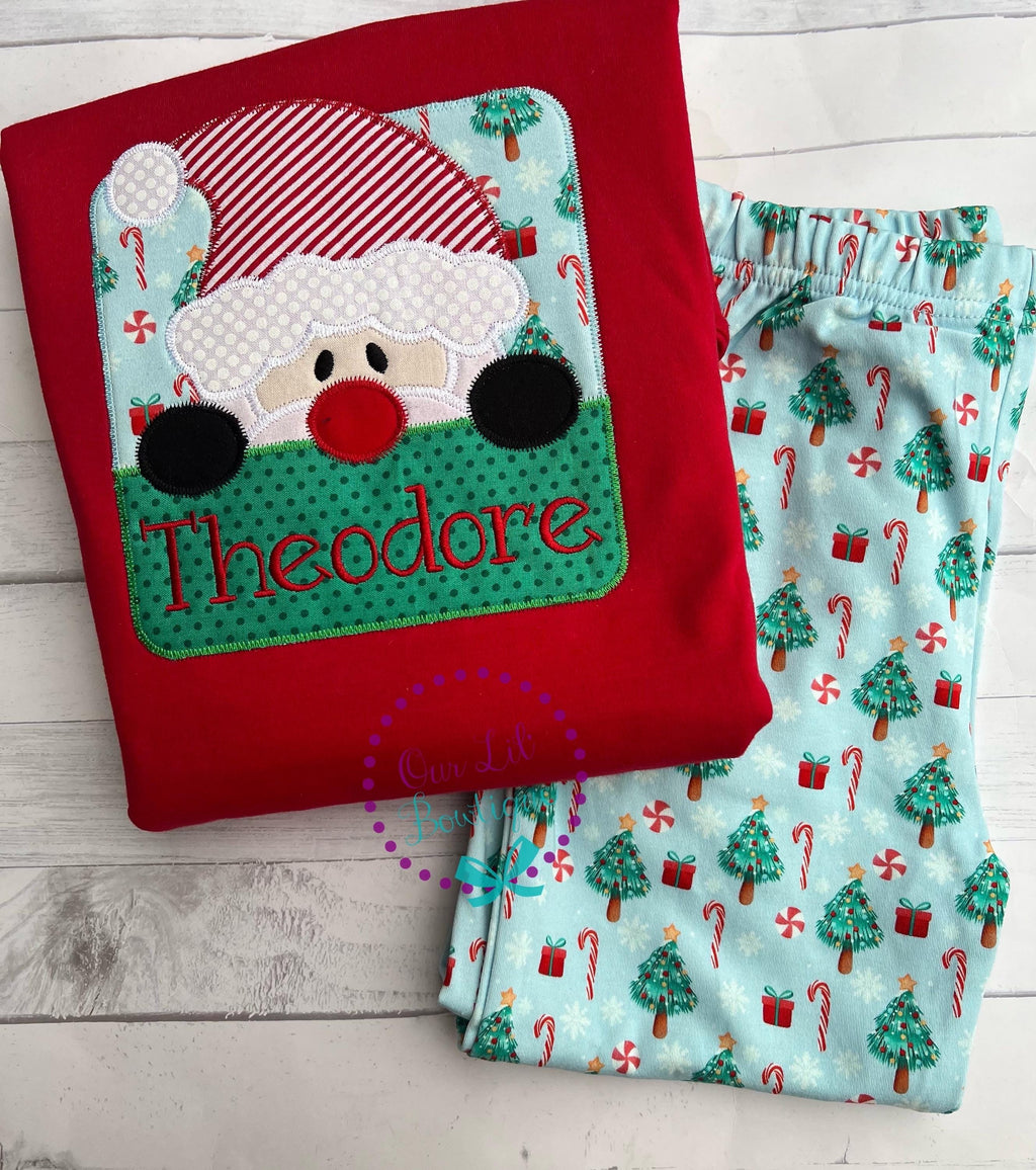 PRE-ORDER Christmas Trees - Christmas PJs- Pajamas- Personalized Christmas PJs - Christmas Cookies - Matching Christmas Pajamas