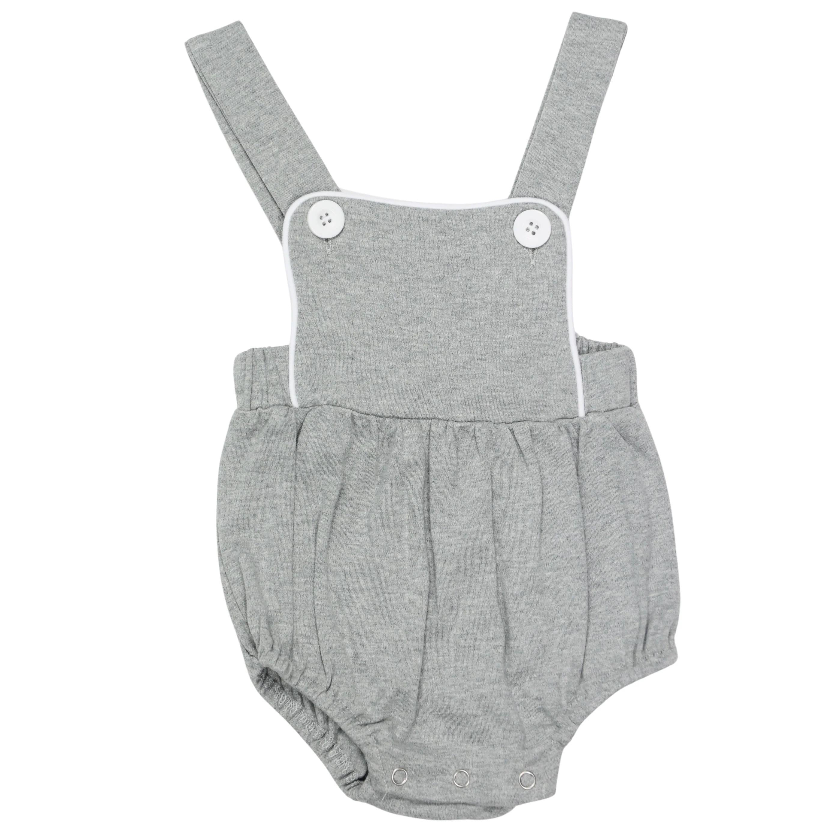 Cotton Monogrammed Sunsuit - Girls Monogrammed Sunsuit - Cotton Sunsuit - Personalized Toddler Outfit - Girls Romper- Summer