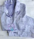 Quinceañera Birthday Pajamas - Silk Pajamas - Kids PJs - Birthday PJs- Personalized Birthday Shirt -15th Birthday