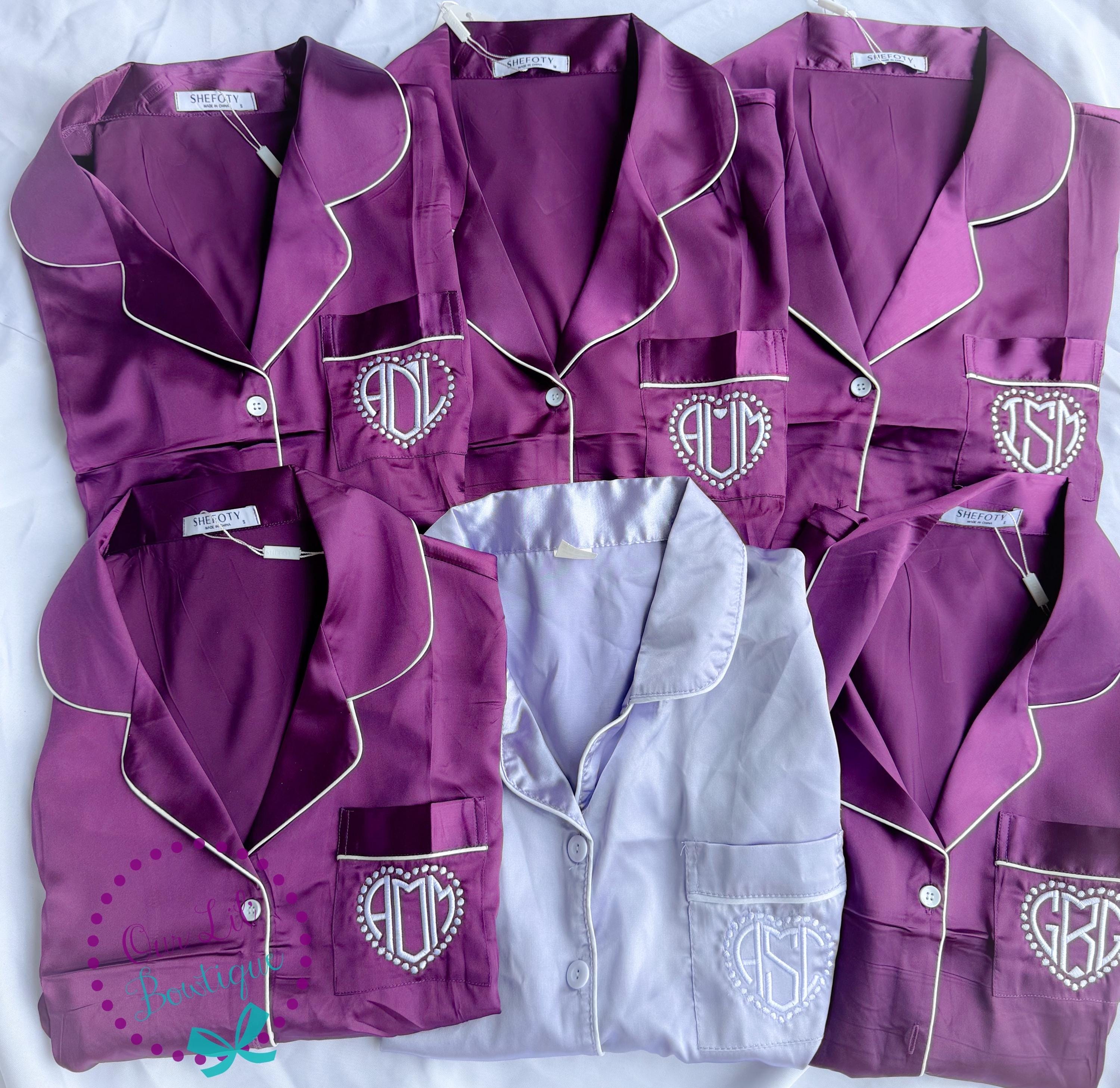 Quinceañera Birthday Pajamas - Silk Pajamas - Kids PJs - Birthday PJs- Personalized Birthday Shirt -15th Birthday