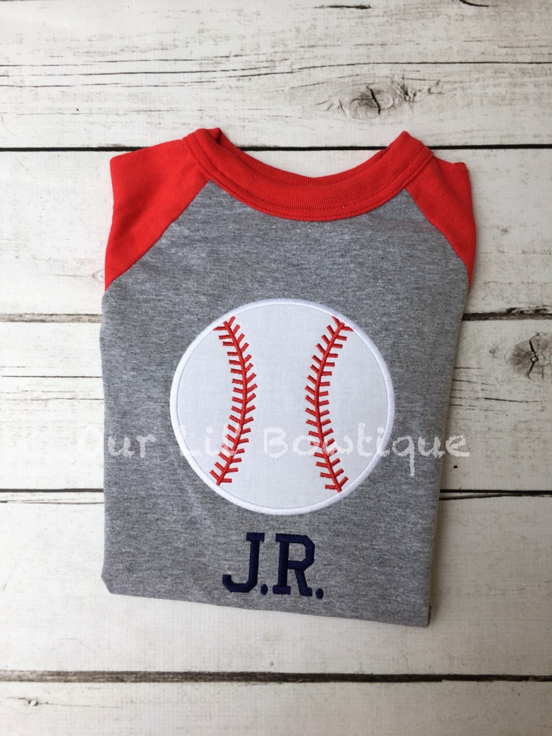 Raglan Baseball Shirt - Personalized Shirt - Baseball Shirt - Toddler - Baby - Baseball Brother - Raglan Softball Shirt - Softball Brother