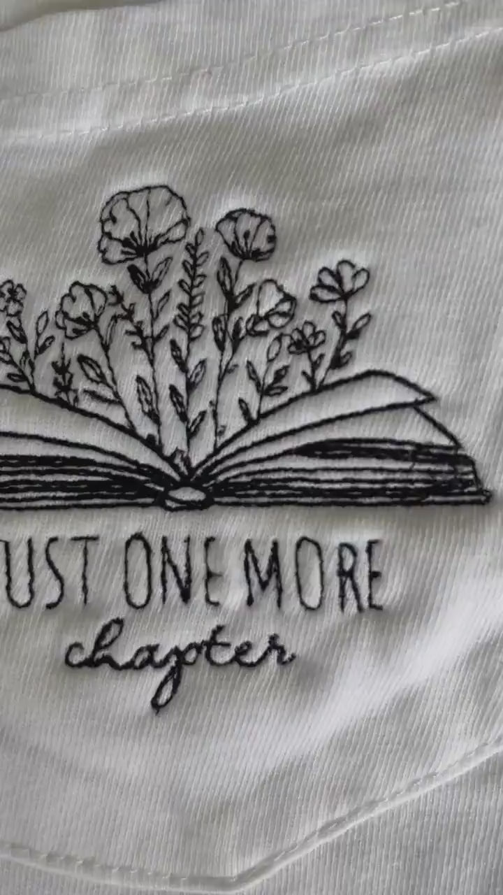 Just One More Chapter Book Tee - Comfort Colors Women's T-Shirt - Friend Gift - Book Lover Tee