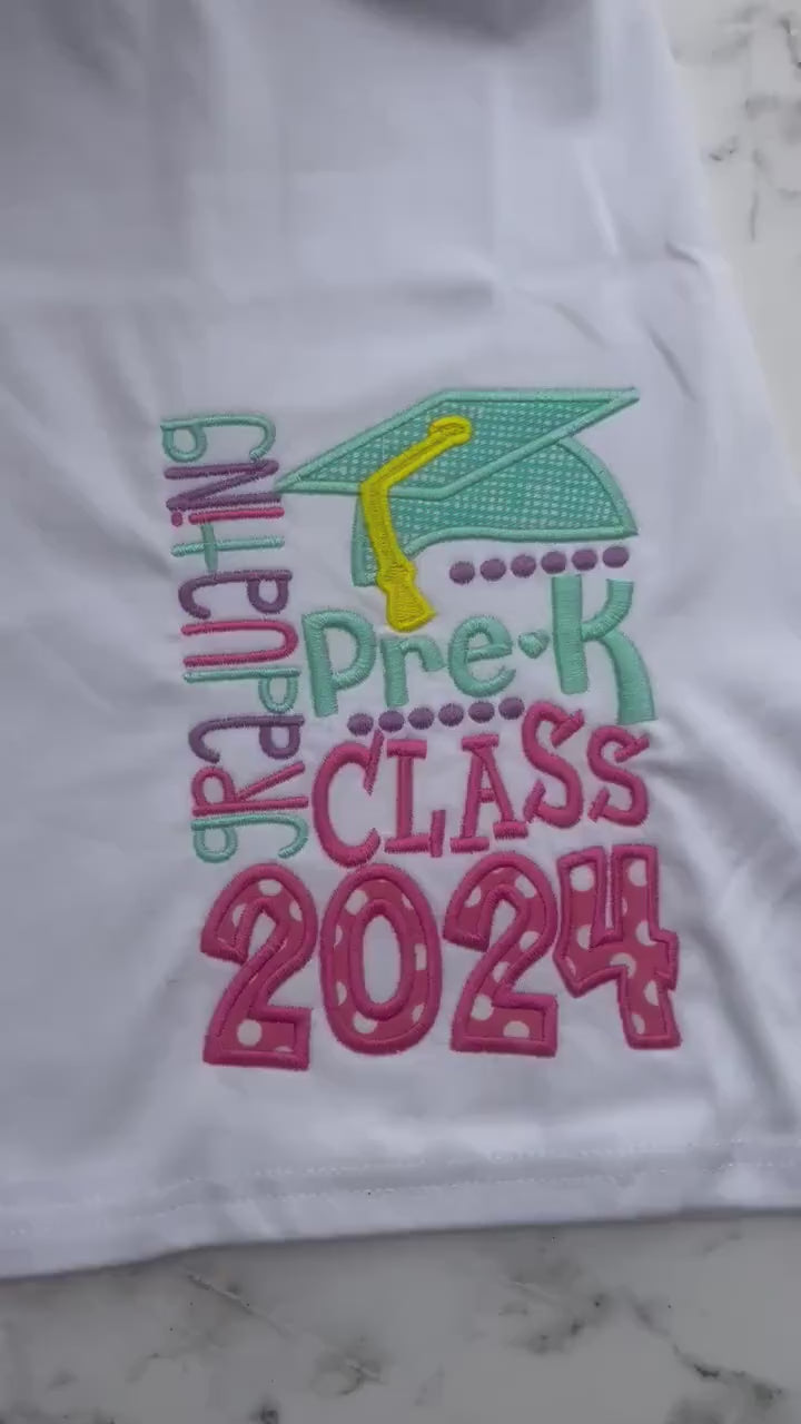 Graduation Shirt - Pre-K Graduation Shirt - Preschool Grad - Grad Shirt -Personalized Grad Shirt - Kindergarten Graduation - 2026 Grad