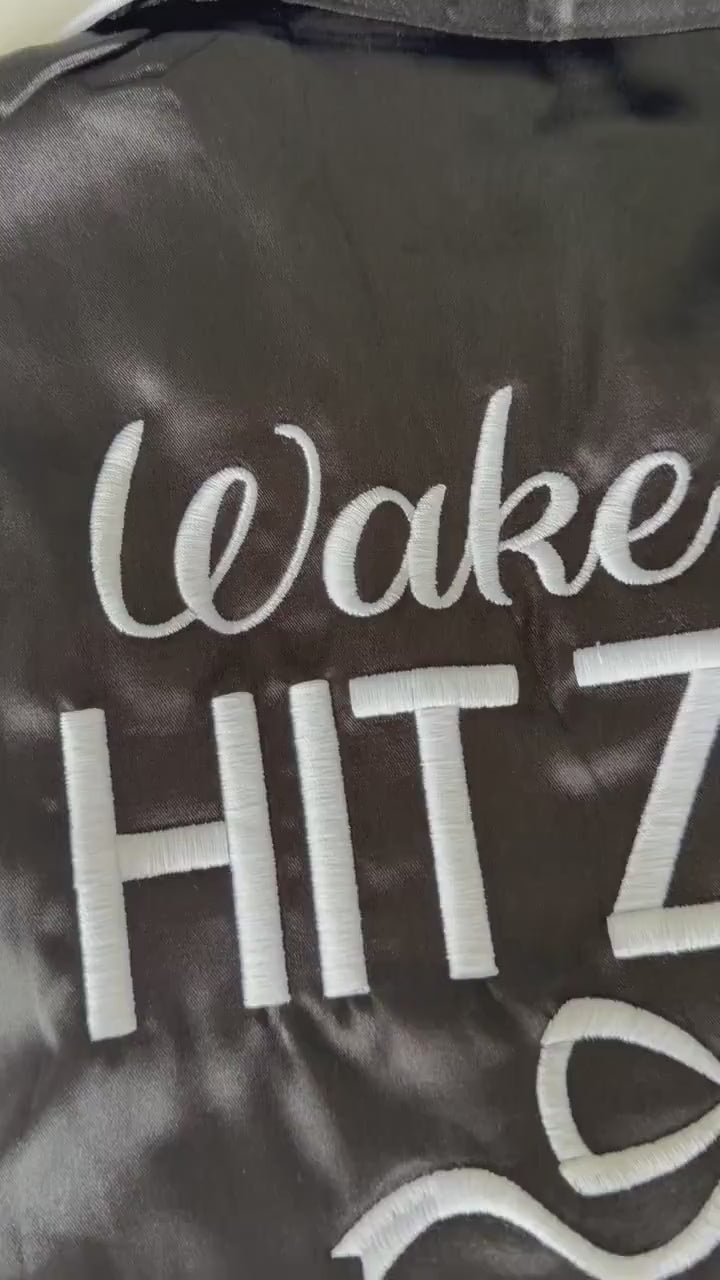 Wake Up and Hit Zero - Cheer Pajamas - Cheer PJs - Cheer Birthday - Personalized Birthday Shirt - Night Before Competition - Kids Pajamas