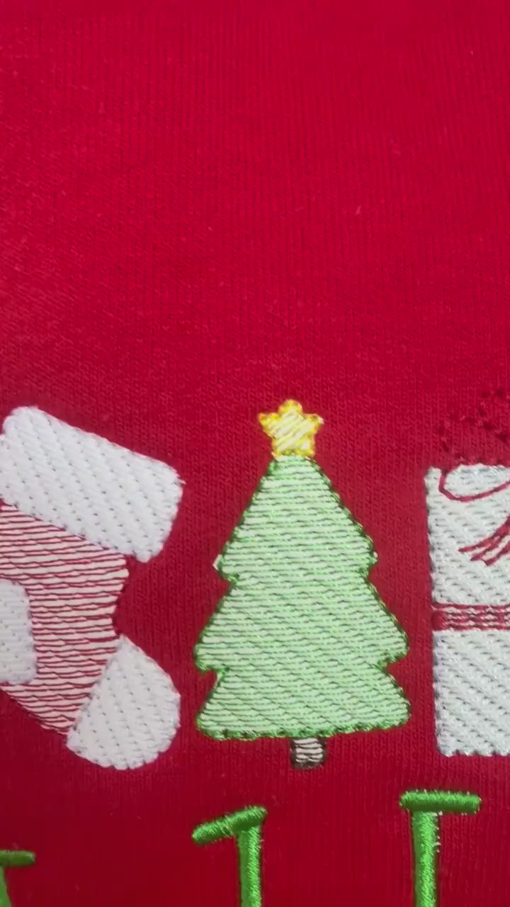 Christmas Sweatshirt - Personalized Christmas Shirt - Christmas Trio