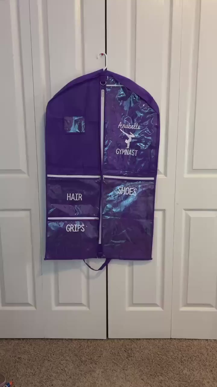 Personalized Gymnastics Garment Bag: Dance & Cheer Competition Travel