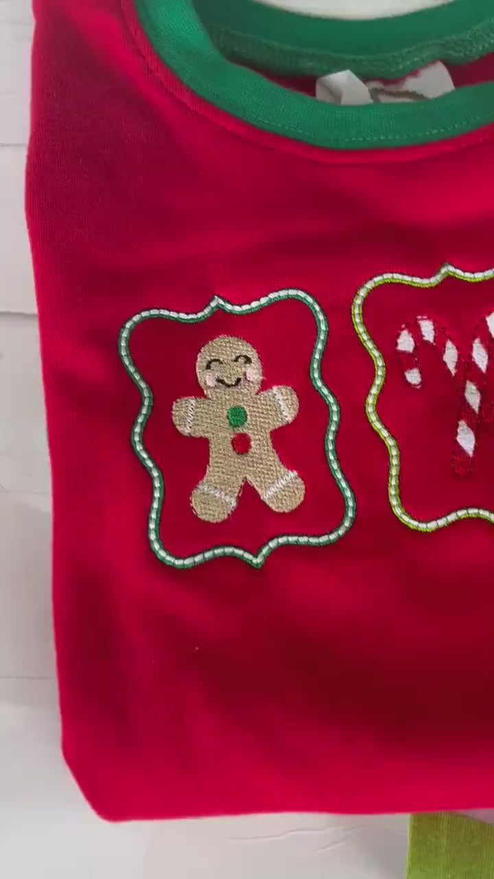 PRE-ORDER Santa Pajamas - Christmas Pajamas -  Santa PJs-Girls Christmas Pajamas - Boys Christmas Pajamas - Santa Christmas - Matching PJS